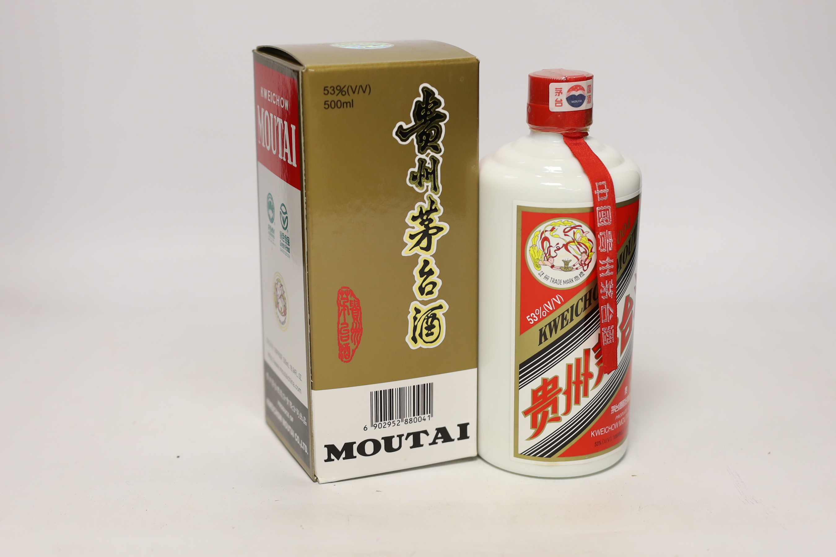 A 500ml bottle of Kweichow Moutai, 2004